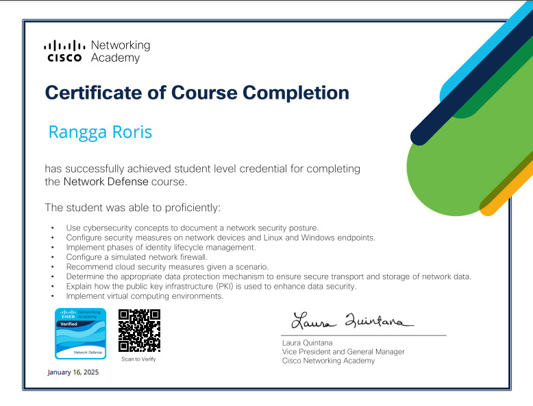 Course Certificate